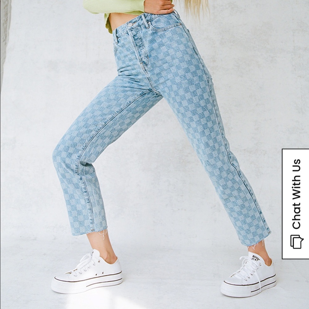 PacSun Checkered jeans